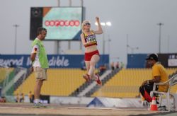 Sara Fernandez salto de longitud T12 Mundial Atletismo Doha 2015