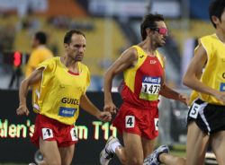 Manuel Garnica 800m T11  Mundial Atletismo Doha2015