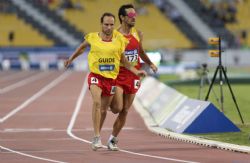 Manuel Garnica 800m T11  Mundial Atletismo Doha2015