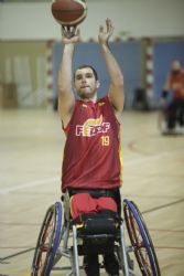 Agustn Alejo, Jugador Baloncesto en silla de ruedas