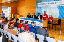 Presentacin de la preseleccin del equipo paralmpico para Ro2016 en Vigo