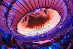 Estadio de Maracana en la ceremonia de inauguracin de los Juegos Paralmpicos de Rio 2016
