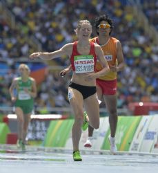 Izaskun Oss gana la medalla de bronce en su estreno en unos Juegos Paralmpicos en los 1500 metros