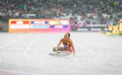 Sara Andrs gana la medalla de bronce en los 200 m. T44 en el Campeonato del Mundo de Atletismo Paralmpico Londres 2017