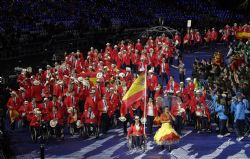 Desfile de inaguracin de los Juegos Parampicos de Londres 2012.