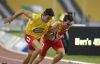Gerard Descarrega y Marcos Blanquio semis 400m T11 Mundial Atletismo Doha 2015