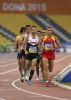 Alberto Suarez, plata 5000m T13 Mundial Atletismo Doha2015