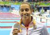 Teresa Perales medalla de plata en 200m estilo libre