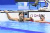 La nadadora barcelonesa Nuria Marqus celebra la medalla de oro conseguida en la prueba de 400 metros libre en los Juegos Paralmpicos de Rio 2016