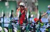 Jairo Ruiz durante la prueba de triatlon de los Juegos Paralmpicos de Rio 2016