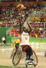 Amadou Diallo (10) lanza un tiro libre en el partido de baloncesto entre Espaa y Australia (75-64)