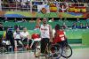 Pablo Zarzuela (7), en una accin del partido de semifinales entre Espaa y Gran Bretaa (69-63) que le proporcion a Espaa el billete para la gran final del torneo paralmpico de baloncesto