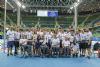 Foto de familia del equipo espaol de natacin que ha competido en los Juegos Paralmpicos de Rio 2016