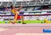 Xavi Porras participa en salto de longitud en el Campeonato del Mundo de Atletismo Paralmpico de Londres.