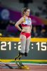 Sara Andrs gana la medalla de bronce en 400 metros T44 durante el Campeonato del Mundo de Atletismo Paralmpico de Londres. 