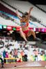 Sara Martnez, medalla de plata en salto de longitud T12 en el Campeonato del Mundo de Atletismo Paralmpico Londres 2017