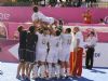 Medalla de bronce el Equipo Paralimpico Espaol de Futbol 5