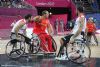 Asier Garcia Pereiro, en el partido contra la seleccin de baloncesto en silla de ruedas de Turquia.