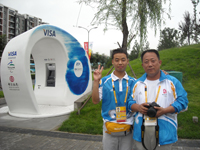 Voluntarios de los Juegos Paralímpicos.