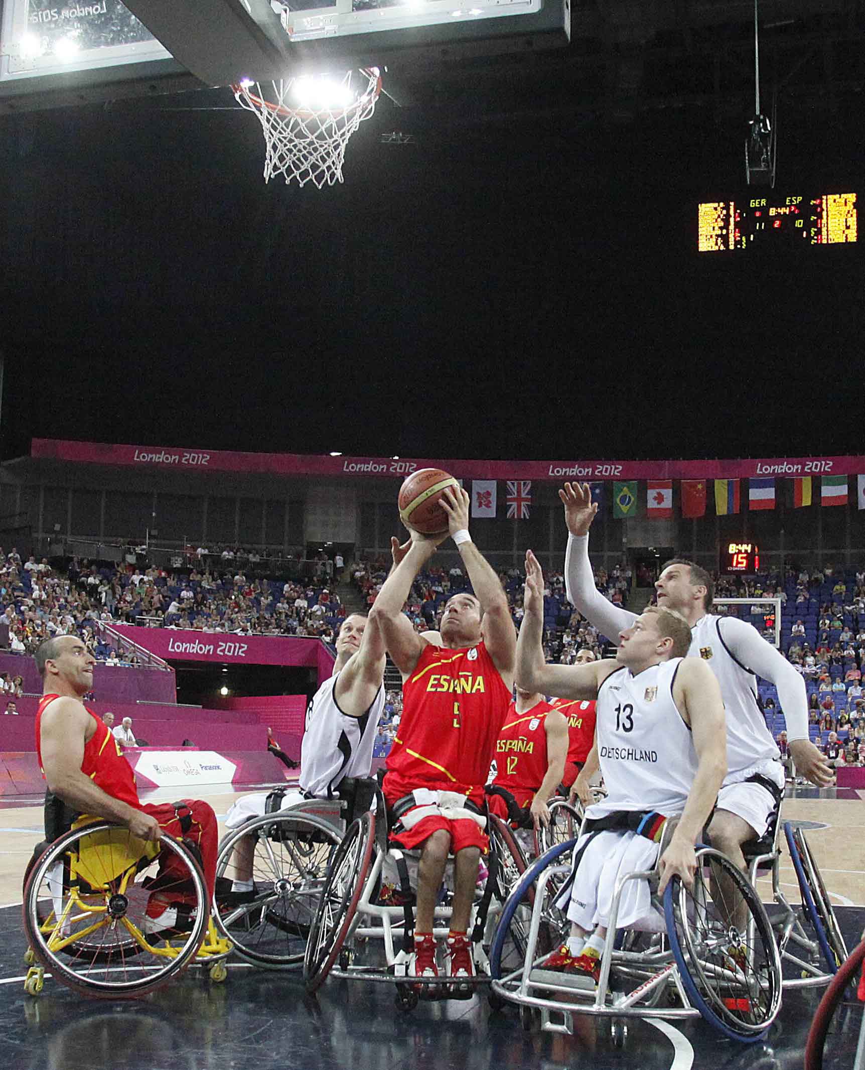 Baloncesto en silla de ruedas Paralímpicos