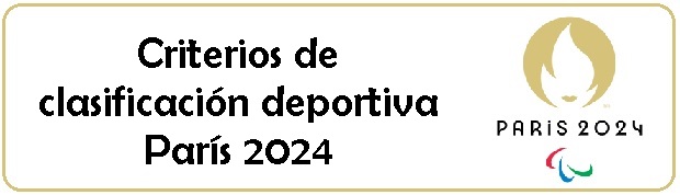 Criterios de clasificación deportiva París 2024