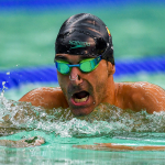 Miguel Luque, durante su participación en los 100 braza SB4 del Europeo de Dublín