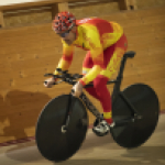 Pablo Jaramillo, con la selección española en el Mundial de Ciclismo en Pista de Apeldoorn 2019.