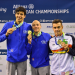 Medalla de bronce de José Antonio Marí en los 100 mariposa S9 del Europeo de Dublín