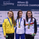 Marian Polo, medalla de bronce de la prueba 100 espalda S13 en el Europeo de Dublín