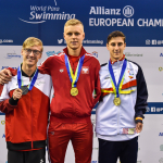 Sergio Martos, bronce en la prueba de los 50 libres S8 del Europeo  de Dublín 2018