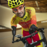 Ricardo Ten, con la selección española en el Mundial de Ciclismo en Pista de Apeldoorn 2019.