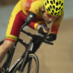 Ricardo Ten, con la selección española en el Mundial de Ciclismo en Pista de Apeldoorn 2019.