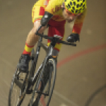 Ricardo Ten, con la selección española en el Mundial de Ciclismo en Pista de Apeldoorn 2019.