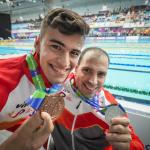 Toni Ponce plata y Luis Huertas bronce 200 libres S5