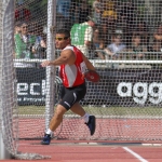 David Casinos logró el oro en el lanzamiento de disco (clase F11) del Mundial de Lyon 2013.