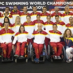 Equipo Paralímpico Español de Natación en el Mundial de Glasgow 2015