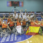 La selección española de basket en silla de ruedas consiguió la quinta plaza ante Italia en el Europeo de Worcester 2015.