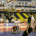 Partido entre España y Polonia, en la lucha por acceder al quinto puesto del Europeo BSR 2015.