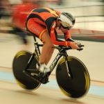 Alfonso Cabello, en el Mundial de Ciclismo en Pista de Aguascalientes 2014.