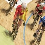 Pablo Jaramillo, en el Campeonato del Mundo de Ciclismo en Pista, Montichiari 2016.