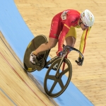 Pablo Jaramillo, en el Campeonato del Mundo de Ciclismo en Pista, Montichiari 2016.