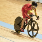 César Neira, en el Campeonato del Mundo de Ciclismo en Pista, Montichiari 2016.