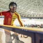 César Neira, en el Campeonato del Mundo de Ciclismo en Pista, Montichiari 2016.