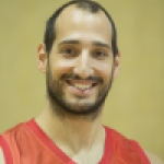 Alejandro Zarzuela, durante una concentración y entrenamiento con la selección española de baloncesto en silla.