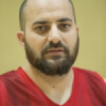 Bernabé Costas, durante una concentración y entrenamiento con la selección española de baloncesto en silla.