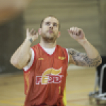 Jesús Romero, durante una concentración y entrenamiento con la selección española de baloncesto en silla.