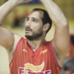 Pablo Zarzuela, durante una concentración y entrenamiento con la selección española de baloncesto en silla.