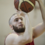 José María Avendaño, durante una concentración y entrenamiento con la selección española de baloncesto en silla.