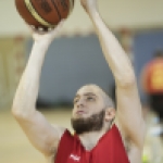 José María Avendaño, durante una concentración y entrenamiento con la selección española de baloncesto en silla.