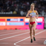 Elena Congost disputa los 1.500 metros T13 en el Campeonato del Mundo de Atletismo Paralímpico Londres 2017.